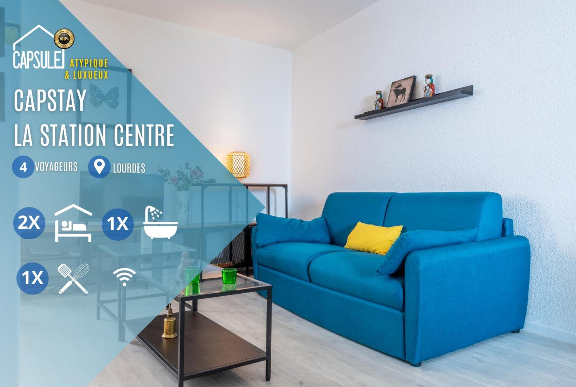 Capstay La Station - Lourdes - Centre - Residence Serenity Eksteriør billede